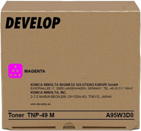 Develop TNP49C magenta toner 12K