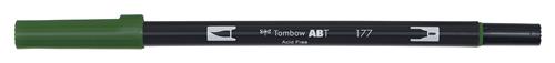 Marker Tombow ABT Dual Brush 177 dark jade