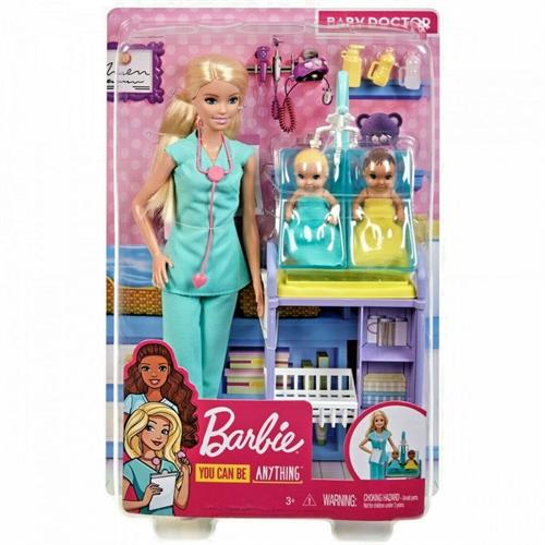 Barbie | Baby Læge Dukke |