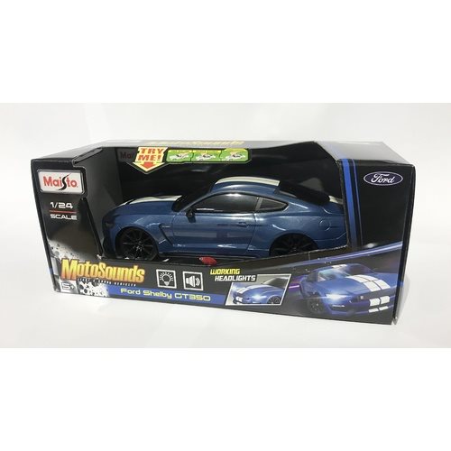 Ford Shelby GT350 1:24 blue