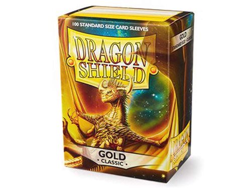 Sleeves: Dragon Shield Classic Gold | 100 stk | 63 x 88mm |