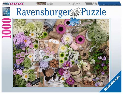 Ravensburger Puslespil | 1000 Brikker | Magnificent Flower Love |