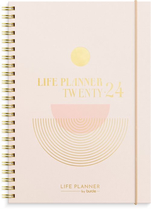 Mayland A5 Life planner | Pink | 2024 | Uge |