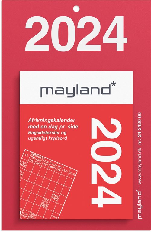 Mayland Afrivningskalender | 2024 | Lille |