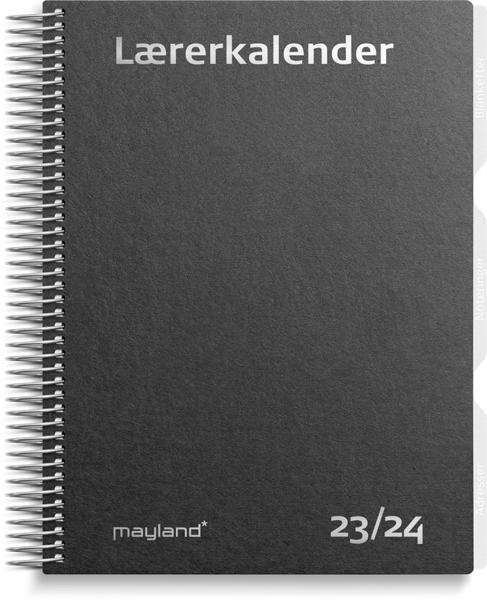 Mayland 23/24 Kalender | Lærer | Genanvendt karton |