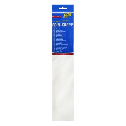 Crepepapir | Hvid | 50x250cm 28g |
