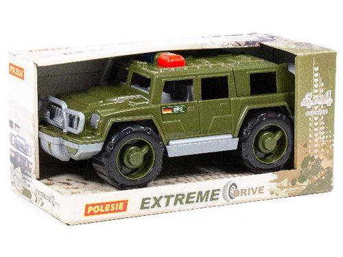 Militær jeep | 32x16x15,5cm | Armygrøn |