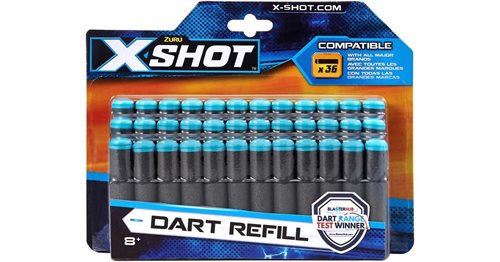 X-Shot Excel Soft Refill 36 Darts