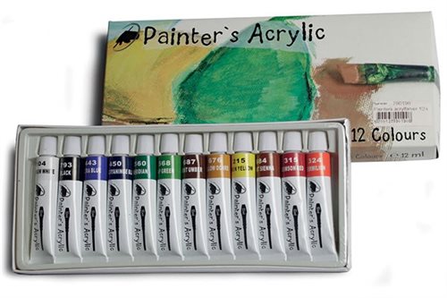 Painters acrylfarver 12 stk. 12ml 