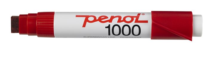Penol 1000 Permanent Marker | Rød |