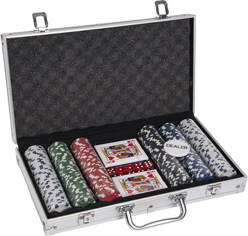 Pokerchips 300 Alukuffert