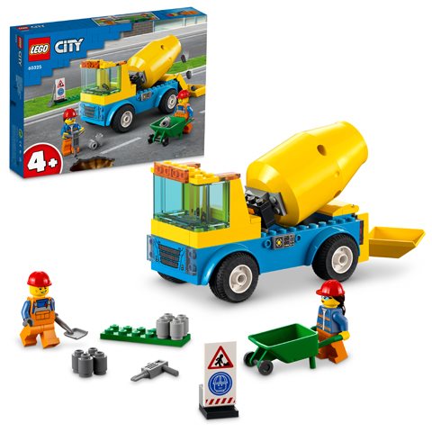 LEGO | 60325 | Lastbil med cementblander |