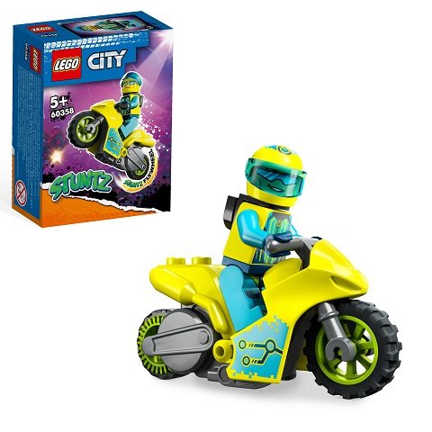 LEGO | 60358 | Cyber-stuntmotorcykel |