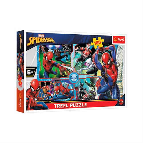 Puzzle | Spiderman to rescue | 160 Brikker |