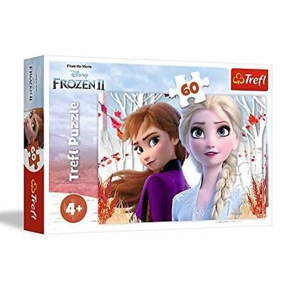 Puzzle | Frozen, Anna & Elsa | 60 Brikker |