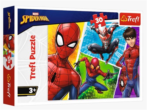 Puzzle | Spiderman and Miguel | 30 Brikker |