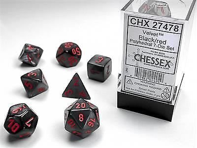 Chessex | Black/red |