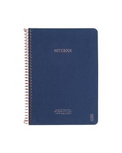Premium notebook A4, blå