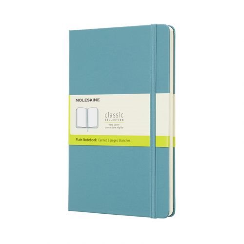 Moleskinne | Notebook Plain Large | Reef Blue |