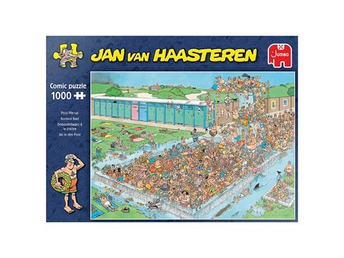 Jan Van Haasteren | Pool Pile-Up | 1000b |