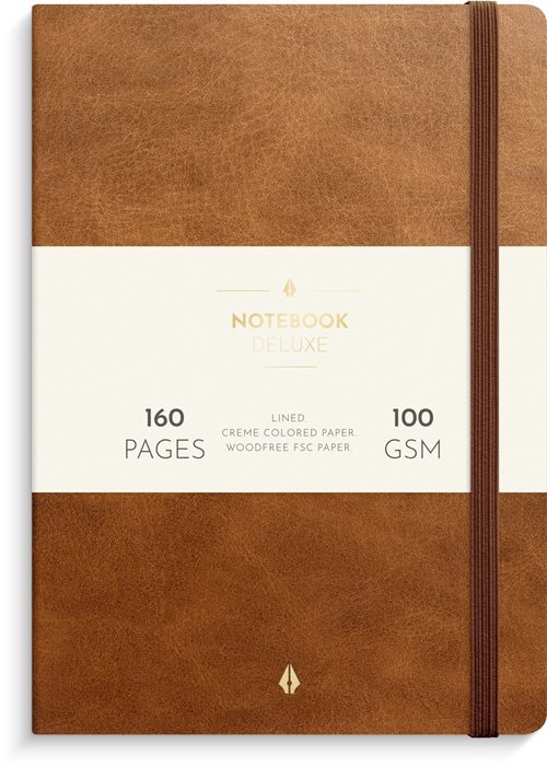 Notebook Deluxe | A5 | Brown |