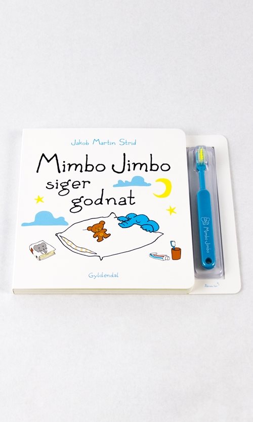 Mimbo Jimbo siger godnat (med tandbørste) af Jakob Martin Strid