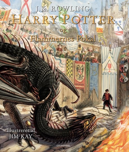 Harry Potter Illustreret 4 af J.K. Rowling
