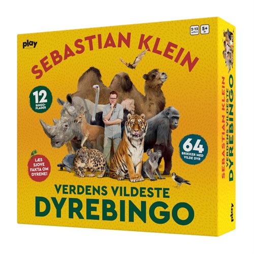 Verdens vildeste dyrebingo med Sebastian Klein