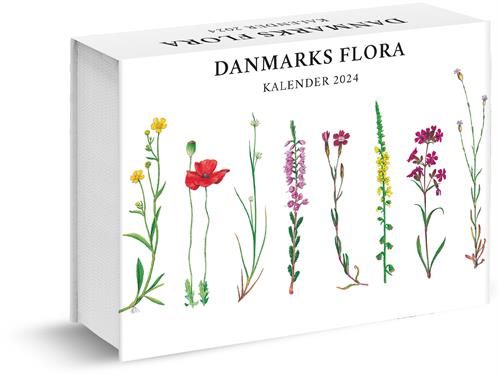 Danmarks flora - Kalender 2024 af Kirsten Bruhn Møller & Knud Ib Christensen