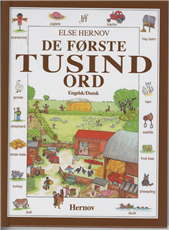 De første tusind ord - engelsk/dansk af Else Hernov