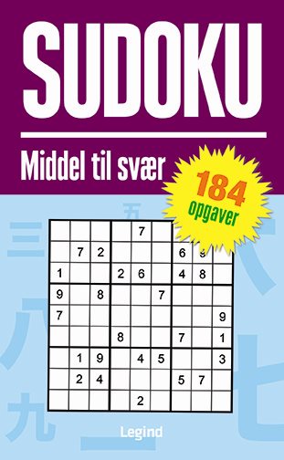 Sudoku - Middel til svær