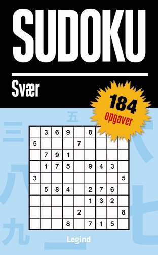 Sudoku - Svær