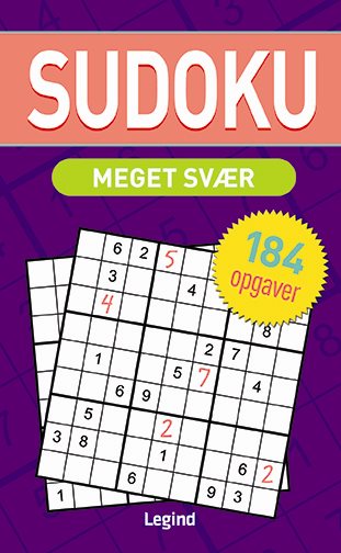 Sudoku - Meget svær