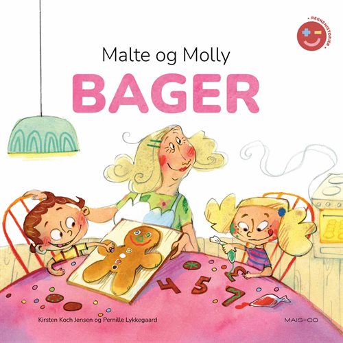 Regnehistorier: Malte og Molly bager af Kirsten Koch Jensen