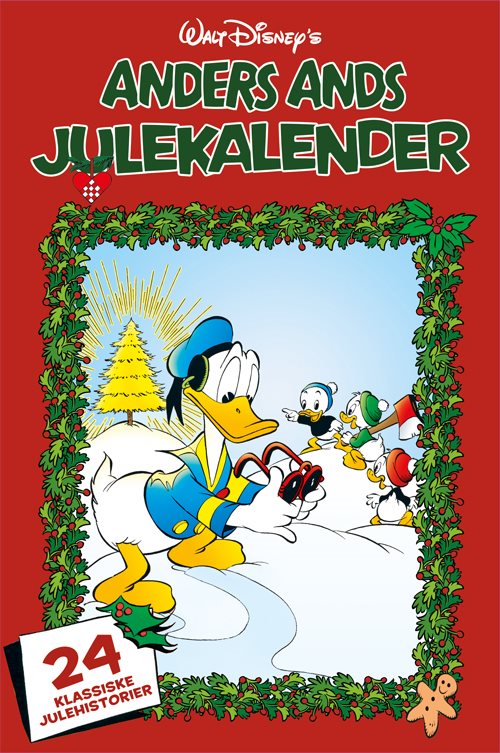 Anders Ands Julekalender bog fra Disney