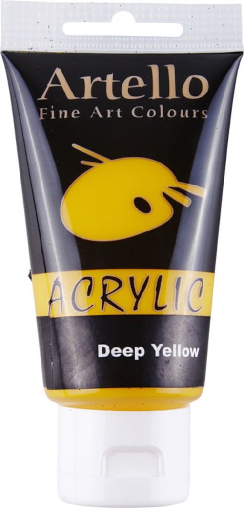 Artello acrylic 75 ml Deep yellow