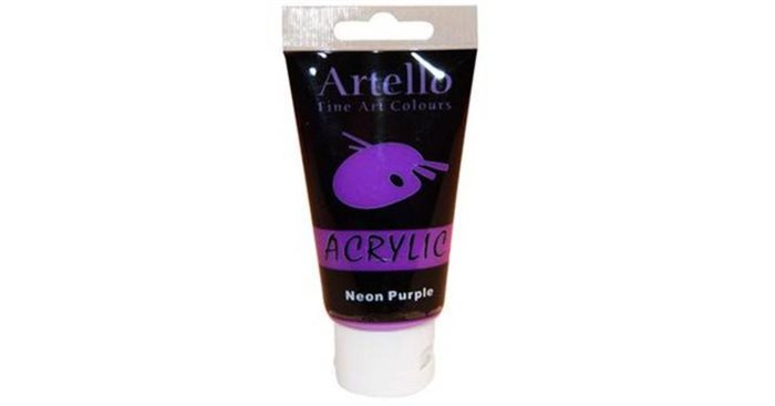 Artello acrylic 75ml Neon Purple