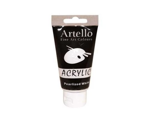 Artello acrylic 75ml Pearlized White