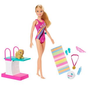 Barbie DHA Svømmedukke
