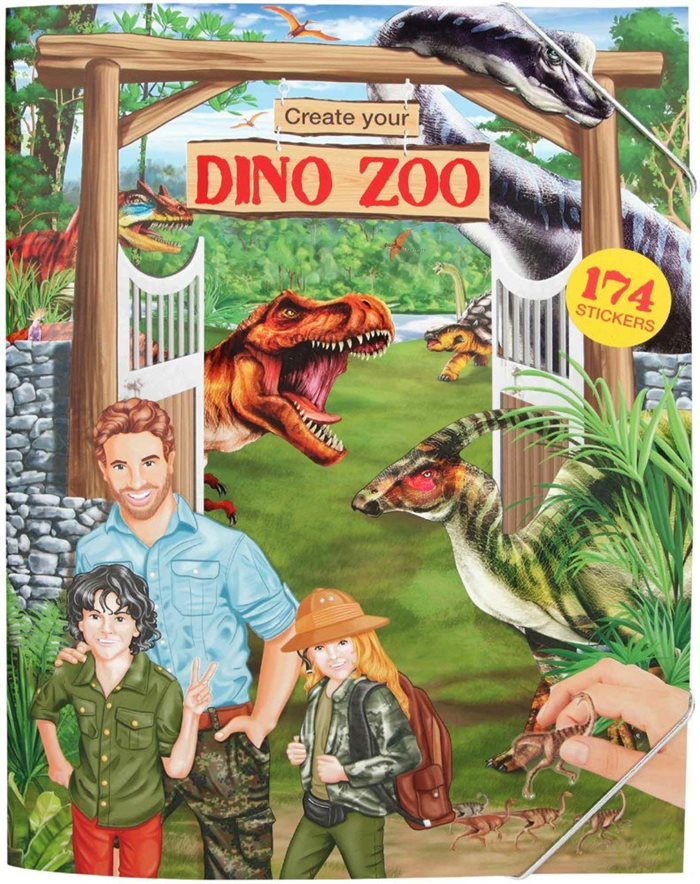 Dino World Zoo Aktivitetsbog m/stickers