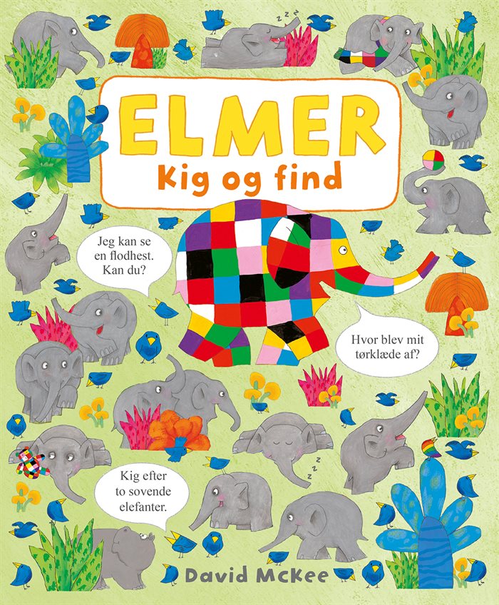 Elmer - Kig og find af David Mckee
