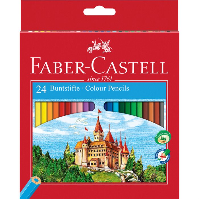 Faber Castell 24 Colour Pencils
