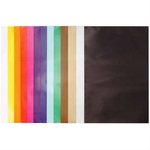 Glanspapir | 50 ark 13 farver | 80g |