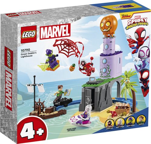 LEGO | Marval | Team Spidey | ved Green Goblins fyrtårn |