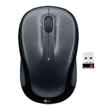 M325 Wireless Mouse, Dark Silver