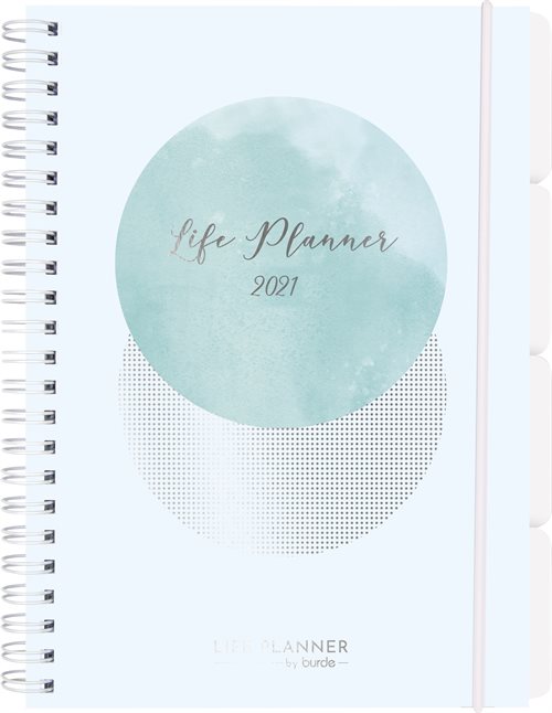 Mayland Life Planner, Week, Blue, 2021
