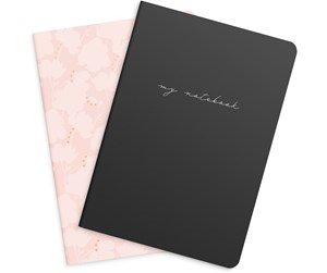 Notebook | Flower & Notes | A5 2pak |