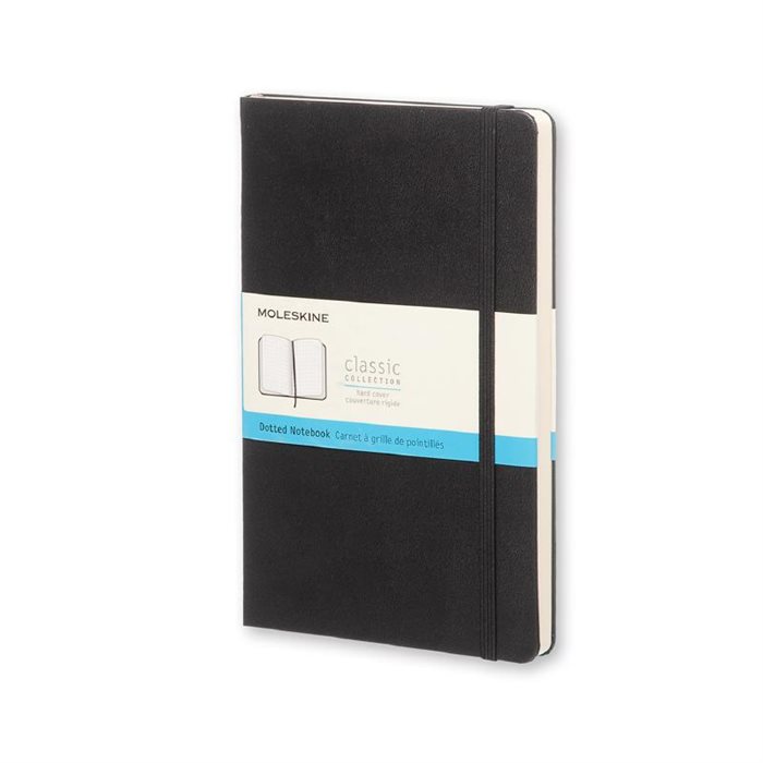 Moleskine Notebook Large Dotted Black Hard Cover