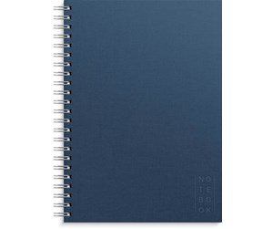 Notebook Textile | Dark Blue | Lined | A4 |