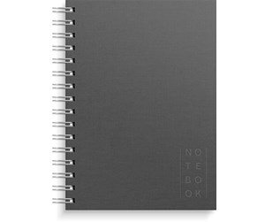 Notebook | Textile | Dark Grey | Lined A5 |